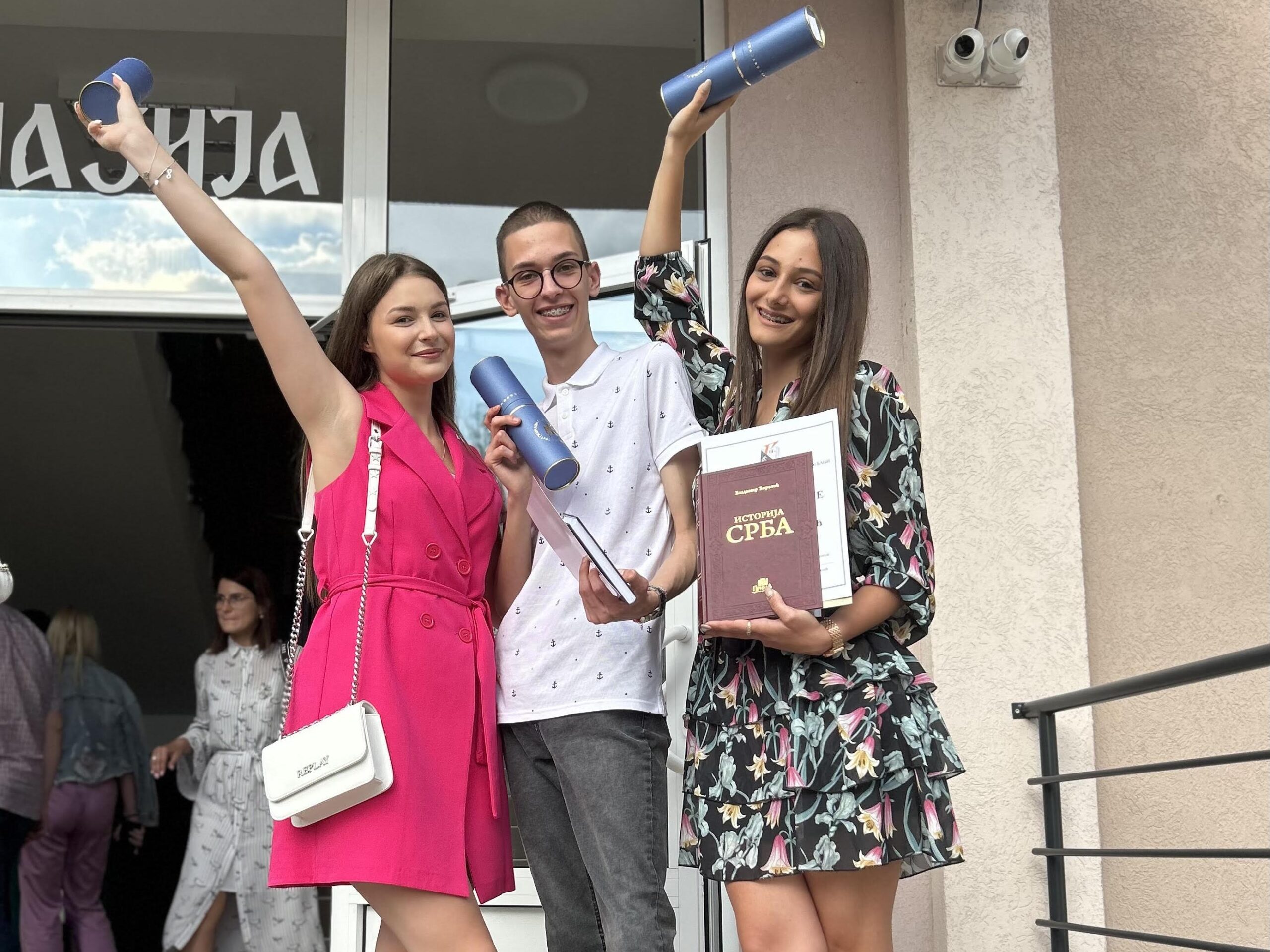 Mina Stanojčić đak generacije vrnjačke gimnazije