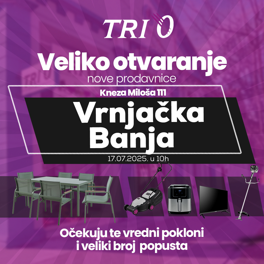 TRI O stiže u Vrnjačku Banju!